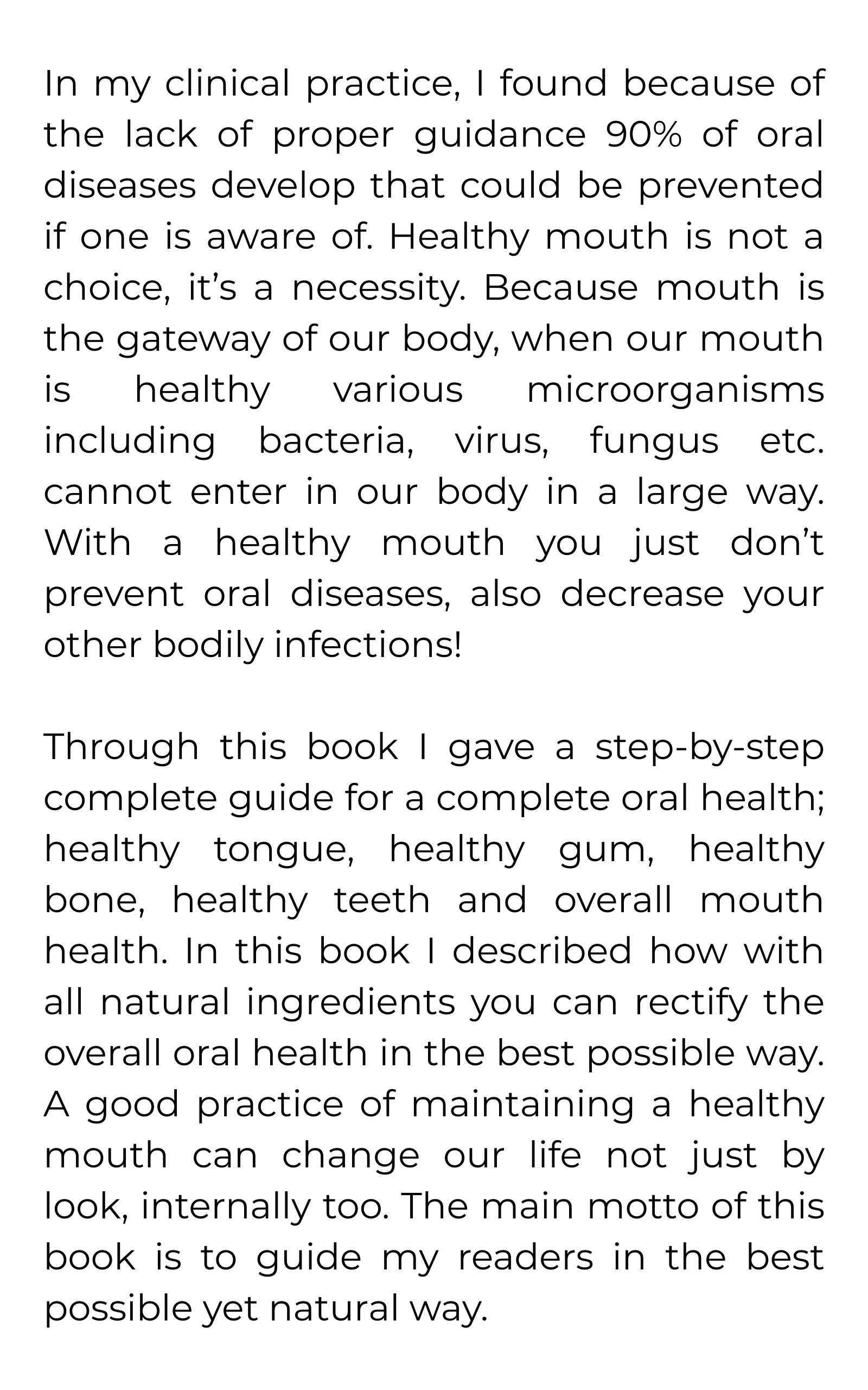 Home remedies for healthy mouth