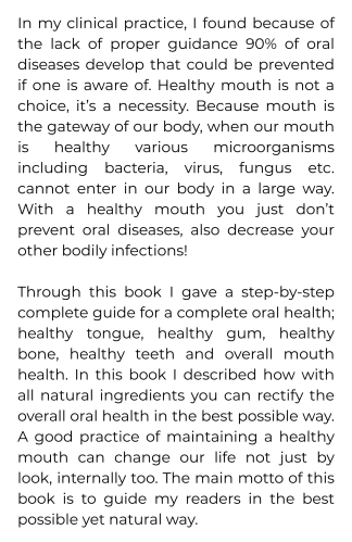 Home remedies for healthy mouth